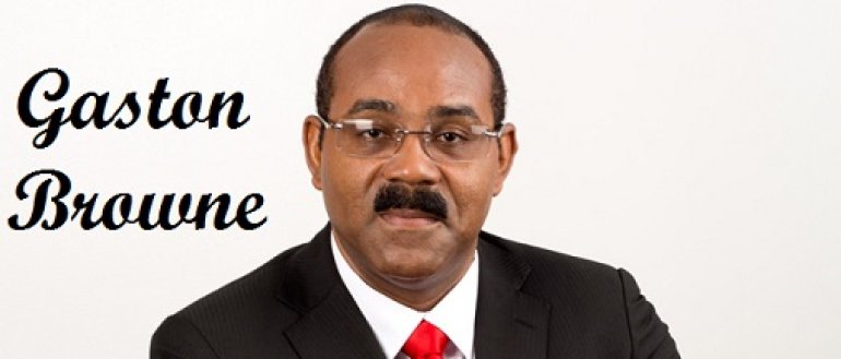 Antigua Prime Minister Gaston Browne